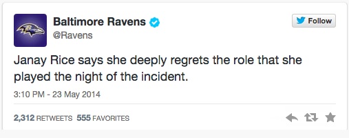 Baltimore Ravens tweet