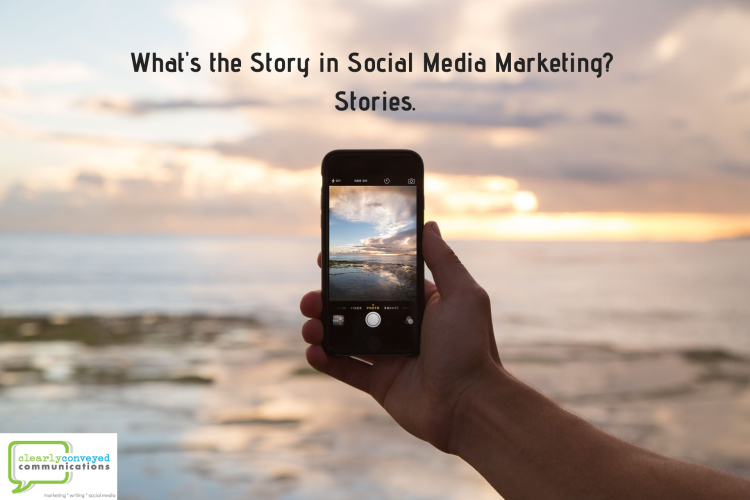 What's the story in social media marketing? Stories.